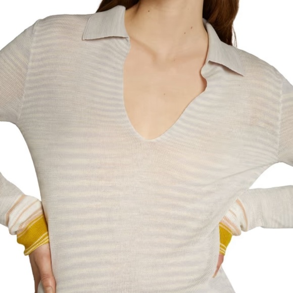 Missoni Sweater Wool Knit Long Sleeve Polo‎ Sz S IT 40 - Picture 4 of 10